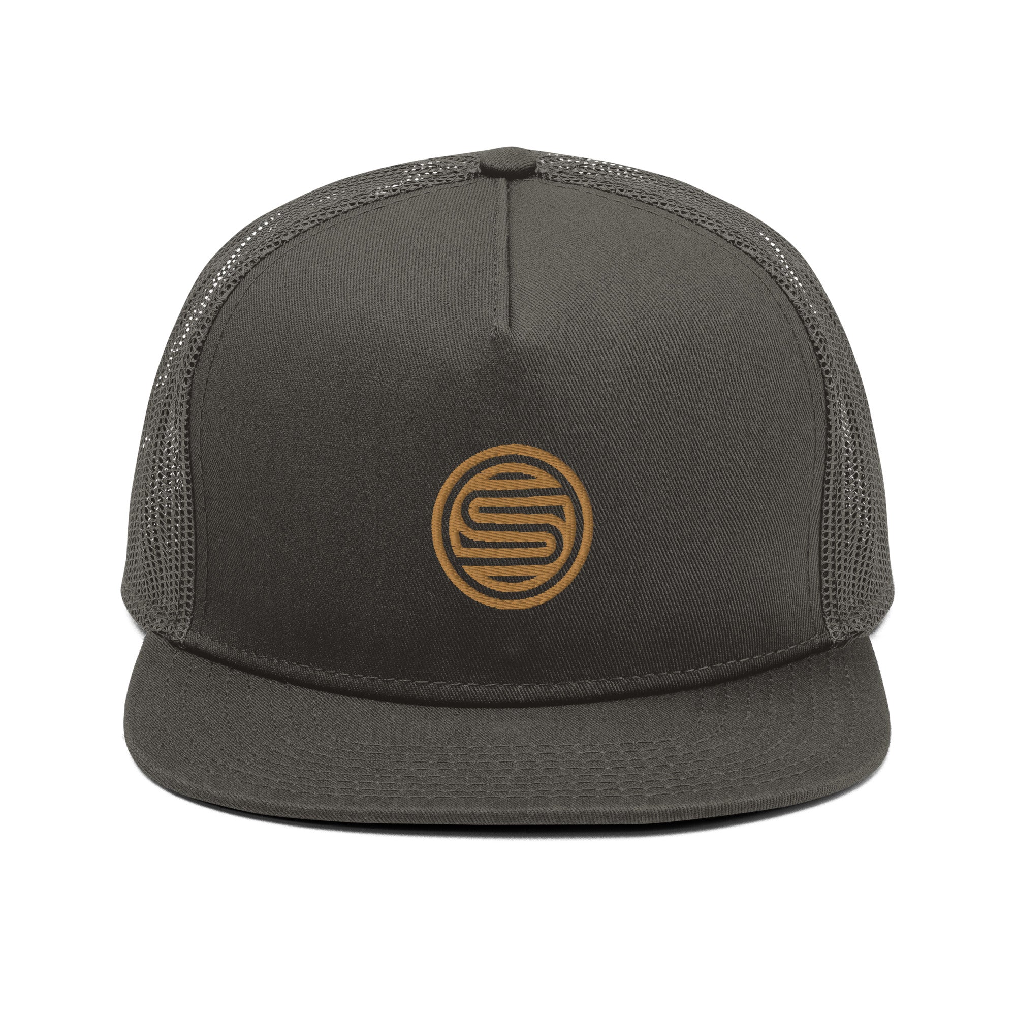 S Mark Mesh Back Snapback