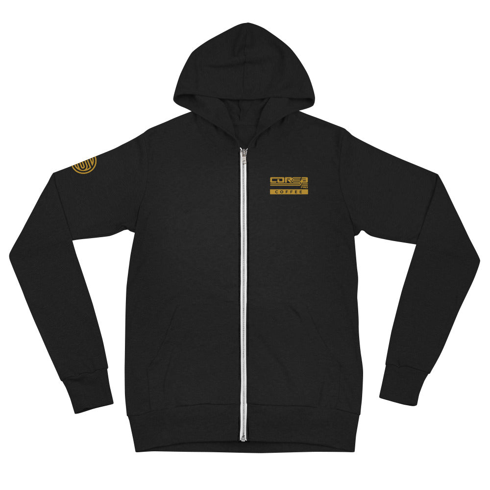 Corsa Pro Unisex Zip Hoodie